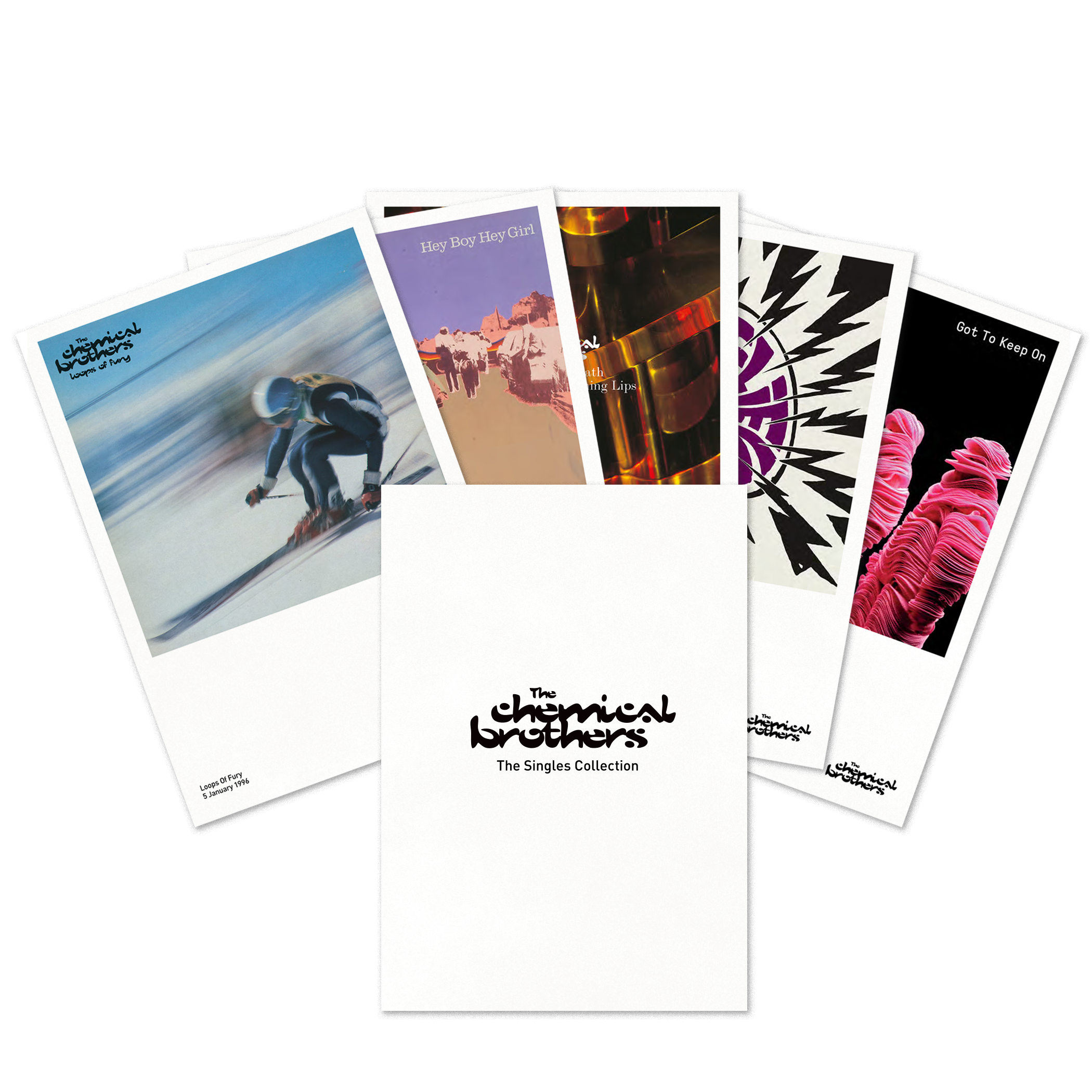 SINGLES POSTCARD SET – The Chemical Brothers