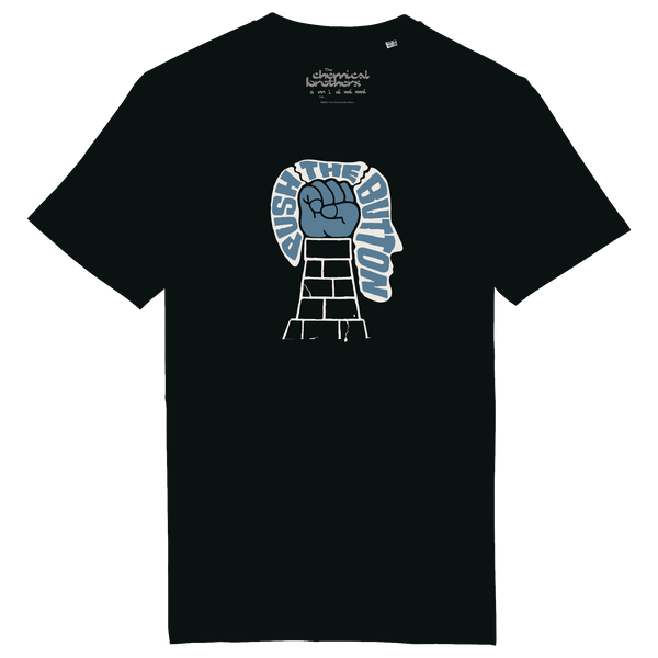 ケミカルブラザーズ PUSH THE BUTTON Tシャツ　公式　L The Chemical Brothers Push the Button T-shirt, Men's Women's