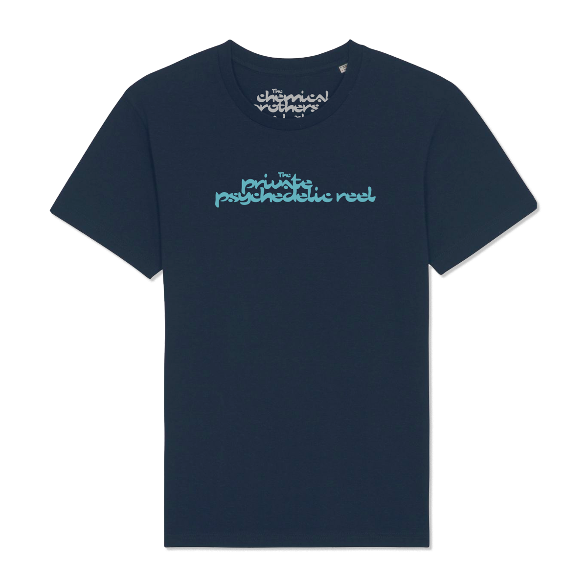 PRIVATE PSYCHEDELIC REEL NAVY T-SHIRT